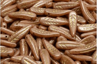 Bird Feather Beads 5x17mm (111-95023-05x17-13020-54302-86750)