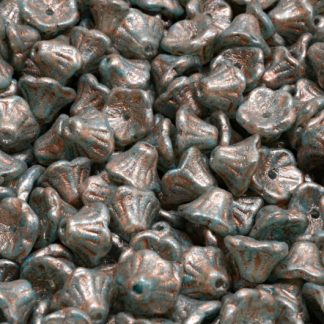 Bell Flower Cup Beads 7x5mm (111-95039-07x05-00030-84307-86750)