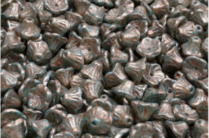 Bell Flower Cup Beads 7x5mm (111-95039-07x05-00030-84307-86750)