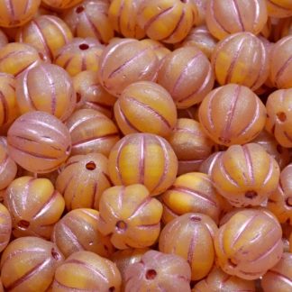Melon Beads 8x8mm (111-19201-08x08-R0812-54321)