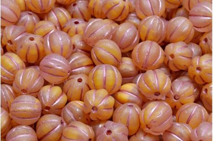 Melon Beads 8x8mm (111-19201-08x08-R0812-54321)