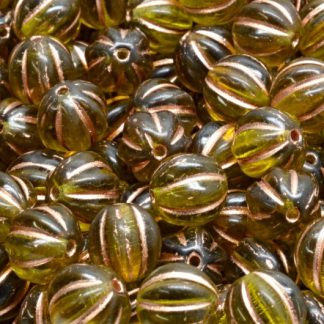 Melon Beads 8x8mm (111-19201-08x08-50316-54318)