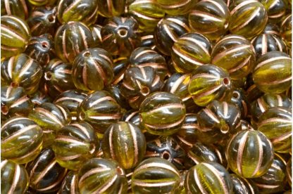 Melon Beads 8x8mm (111-19201-08x08-50316-54318)