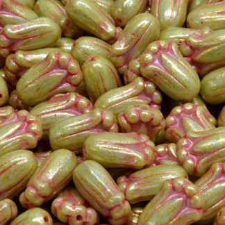 Tulip Bud Beads 12x8mm (111-40012-12x08-33000-43808-34302)