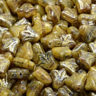 Lily Flower Beads 9x9mm (111-95016-09x09-R2239-34302)