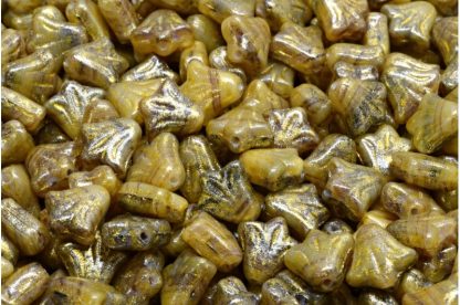 Lily Flower Beads 9x9mm (111-95016-09x09-R2239-34302)