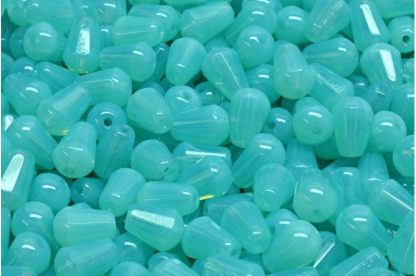 Firepolished Drop Beads 8x6mm (151-15101-08x06-61010)