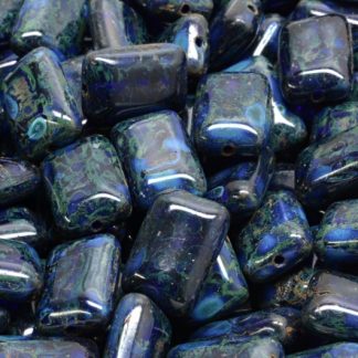 Flat Rectangle Beads 12x8mm (111-30342-12x08-30090-86800)