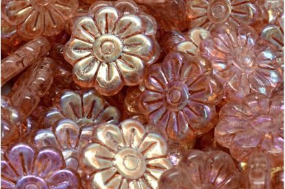 Daisy Flower Bead 18x18mm (111-95081-18x18-00030-28701-34305)