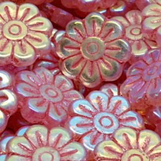 Daisy Flower Bead 18x18mm (111-95081-18x18-00030-28703-43808)
