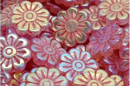 Daisy Flower Bead 18x18mm (111-95081-18x18-00030-28703-43808)