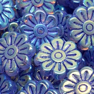 Daisy Flower Bead 18x18mm (111-95081-18x18-00030-28703-43810)