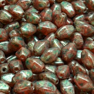 Long Bicone Beads 8x6mm (111-29805-08x06-R0932-86750-34309)