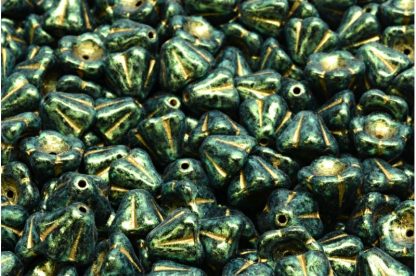 Bell Flower Beads 6x8mm (111-00240-06x08-23980-54302-86922)