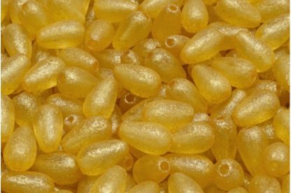 Drop Beads 9x6mm (111-59004-09x06-00030-etch-34302)