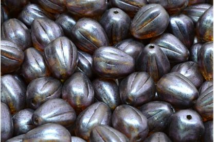 Drop Melon Beads 11x9mm (111-30283-11x09-00030-65329)