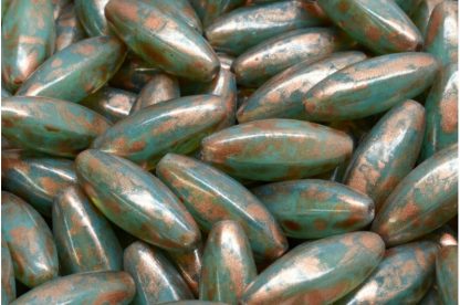 Peeled Olive beads 19x7mm (111-29008-19x07-61100-86750)