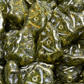 Christmas Tree Beads 17x12mm (111-30444-17x12-50230-54301-34302)