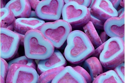 TCB Heart Beads 14x12mm (991-77779-14x12-61400-84305)