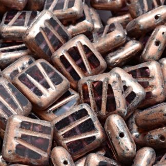 TCB Squared Designed Beads 10x10mm (991-99102-10x10-20060-86750)