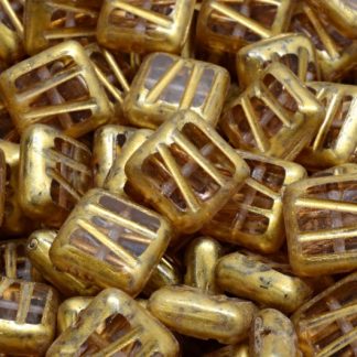 TCB Squared Designed Beads 10x10mm (991-99102-10x10-20300-86720)