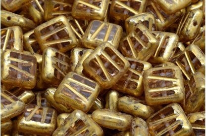 TCB Squared Designed Beads 10x10mm (991-99102-10x10-20300-86720)