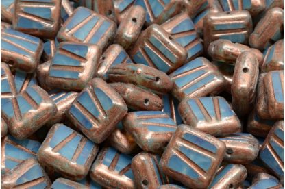 TCB Squared Designed Beads 10x10mm (991-99102-10x10-61010-86750)