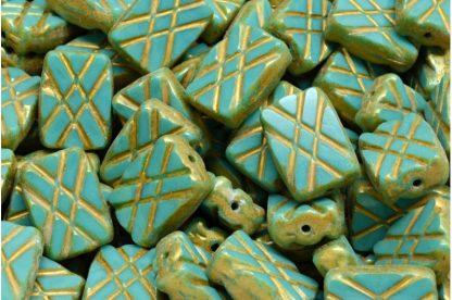 TCB Designed Rectangle Beads 12x8mm (991-99111-12x08-63140-86720)