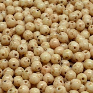 Round Druck Beads 4x4mm (111-19001-04x04-02010-86800-33301)