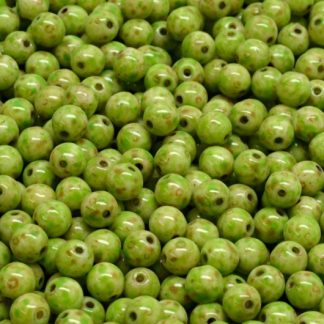 Round Druck Beads 4x4mm (111-19001-04x04-02010-86800-33311)