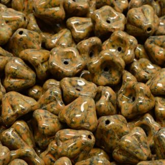 Bell Flower Beads 6x8mm (111-00240-06x08-23980-86800-33302)