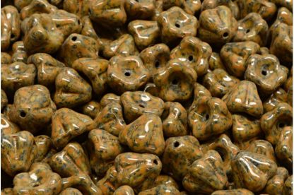 Bell Flower Beads 6x8mm (111-00240-06x08-23980-86800-33302)