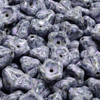 Bell Flower Beads 6x8mm (111-00240-06x08-23980-86800-33305)