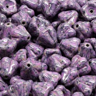 Bell Flower Beads 6x8mm (111-00240-06x08-23980-86800-33306)