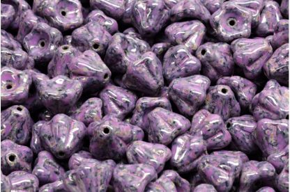 Bell Flower Beads 6x8mm (111-00240-06x08-23980-86800-33306)