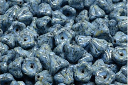 Bell Flower Beads 6x8mm (111-00240-06x08-23980-86800-33308)