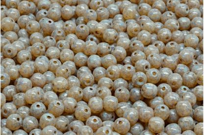 Round Druck Beads 4x4mm (111-19001-04x04-00030-86800-33301)