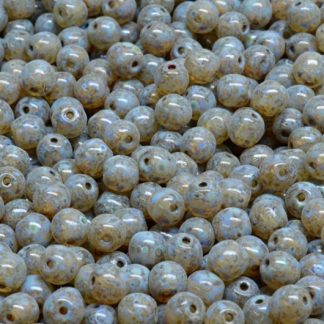 Round Druck Beads 4x4mm (111-19001-04x04-00030-86800-33308)