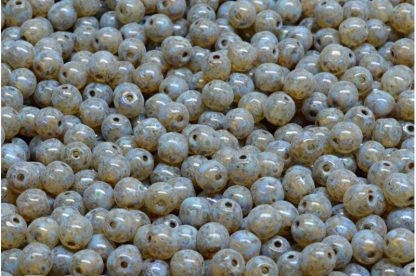 Round Druck Beads 4x4mm (111-19001-04x04-00030-86800-33308)