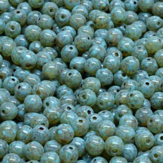 Round Druck Beads 4x4mm (111-19001-04x04-00030-86800-33309)