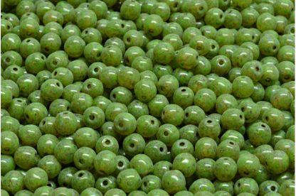Round Druck Beads 4x4mm (111-19001-04x04-00030-86800-33311)