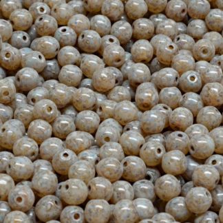 Round Druck Beads 4x4mm (111-19001-04x04-00030-86800-33312)