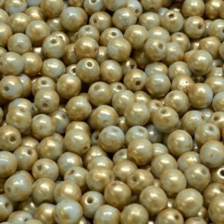 Round Druck Beads 4x4mm (111-19001-04x04-33000-86710)