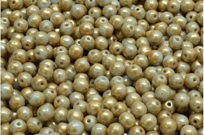 Round Druck Beads 4x4mm (111-19001-04x04-33000-86710)
