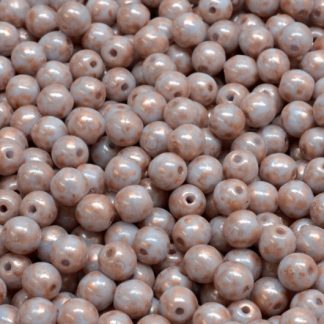 Round Druck Beads 4x4mm (111-19001-04x04-33000-86750)