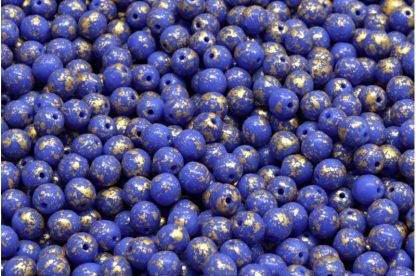 Round Druck Beads 4x4mm (111-19001-04x04-33050-94401)