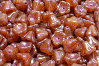Bell Flower Beads 6x8mm (111-00240-06x08-71010-86800-43807)