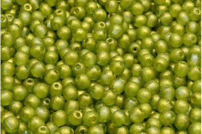 Round Druck Beads 4x4mm (111-19001-04x04-00030-542008)