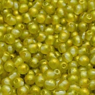 Round Druck Beads 4x4mm (111-19001-04x04-00030-542009)