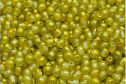 Round Druck Beads 4x4mm (111-19001-04x04-00030-542009)
